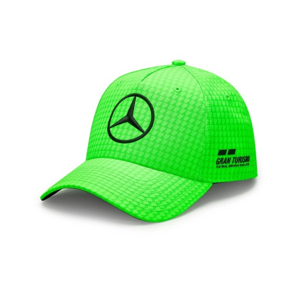 Mercedes AMG Petronas Formula One Team - 2023 Lewis Hamilton Driver Hat - Neon
